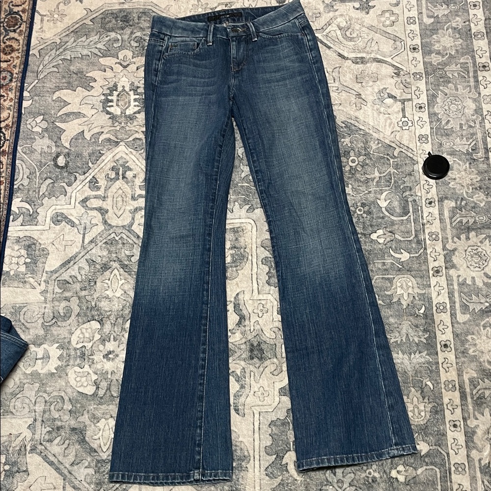Joe's Jeans Mid-Rise Indigo Flare Jeans